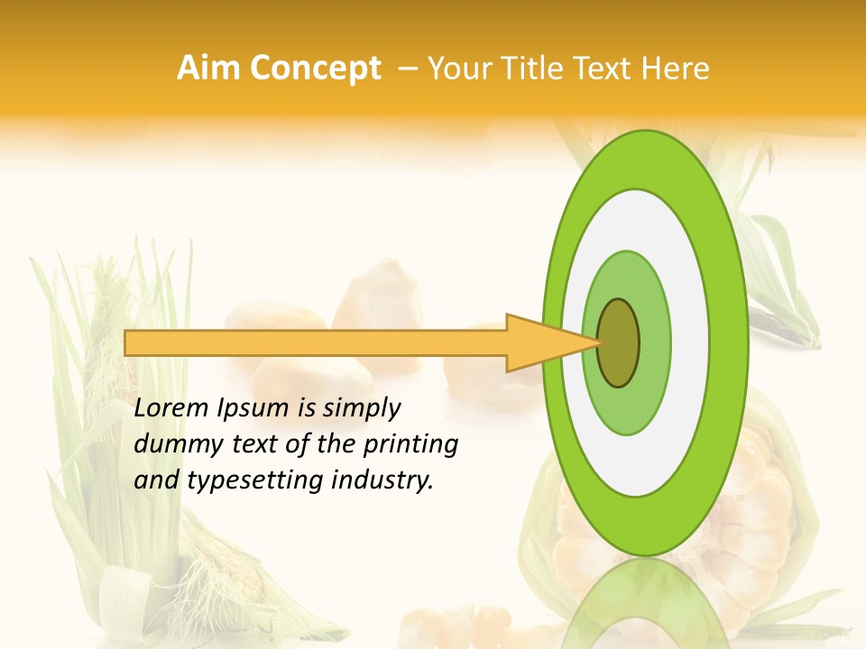 Natural Green Produce PowerPoint Template