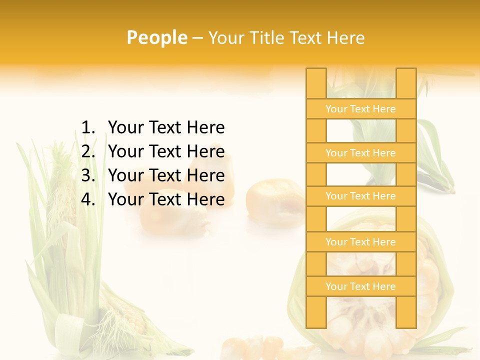 Natural Green Produce PowerPoint Template