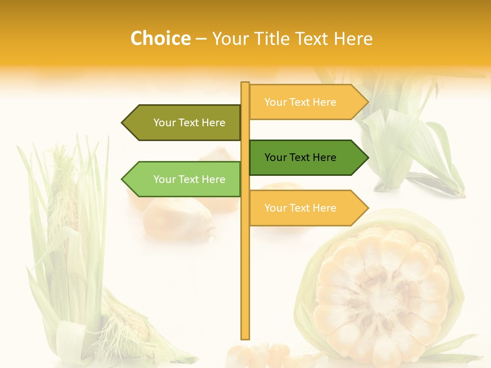 Natural Green Produce PowerPoint Template