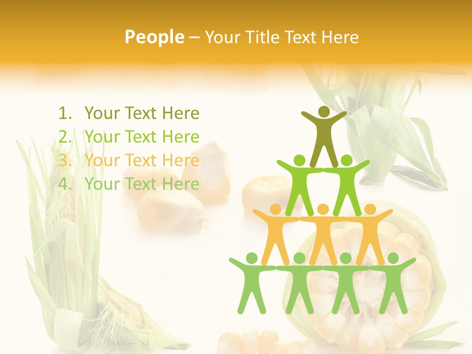 Natural Green Produce PowerPoint Template