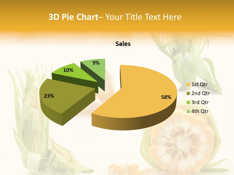 Natural Green Produce PowerPoint Template