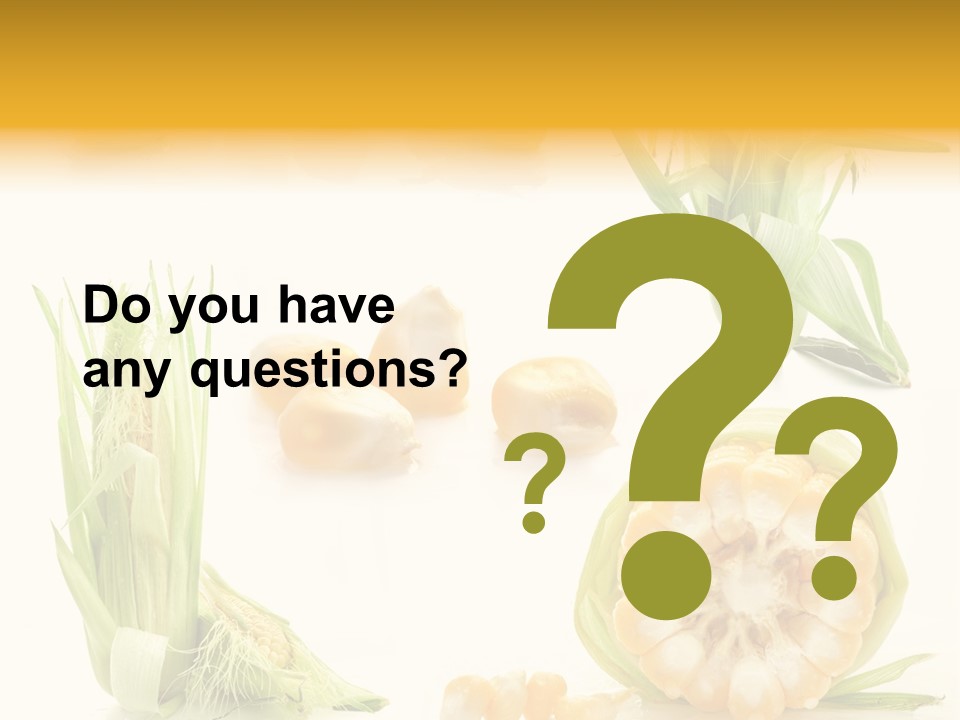 Natural Green Produce PowerPoint Template