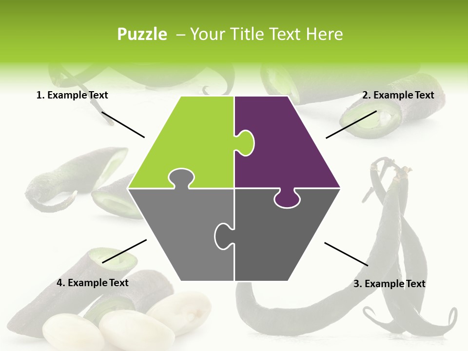 Nutritious Chopped Few PowerPoint Template