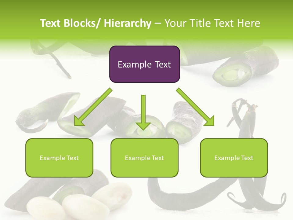 Nutritious Chopped Few PowerPoint Template