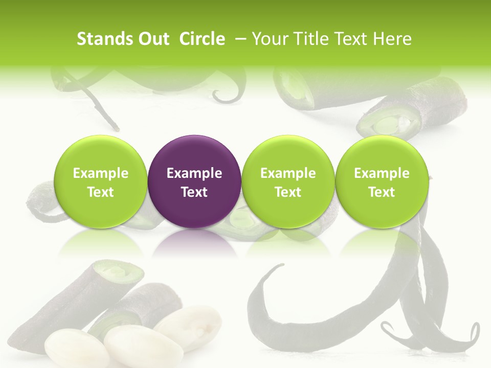 Nutritious Chopped Few PowerPoint Template