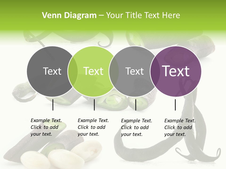 Nutritious Chopped Few PowerPoint Template