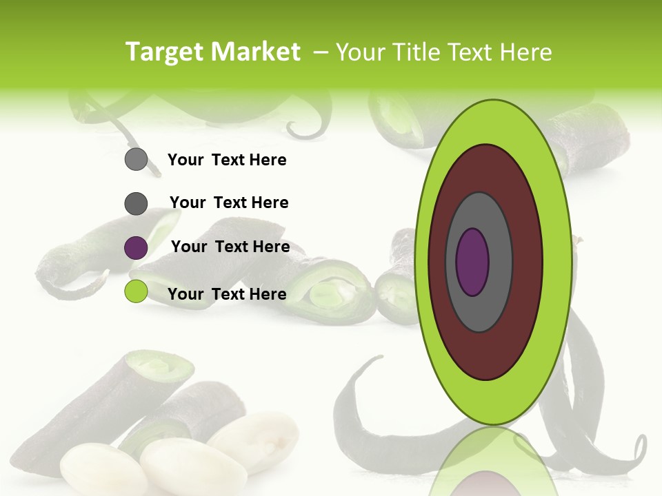 Nutritious Chopped Few PowerPoint Template