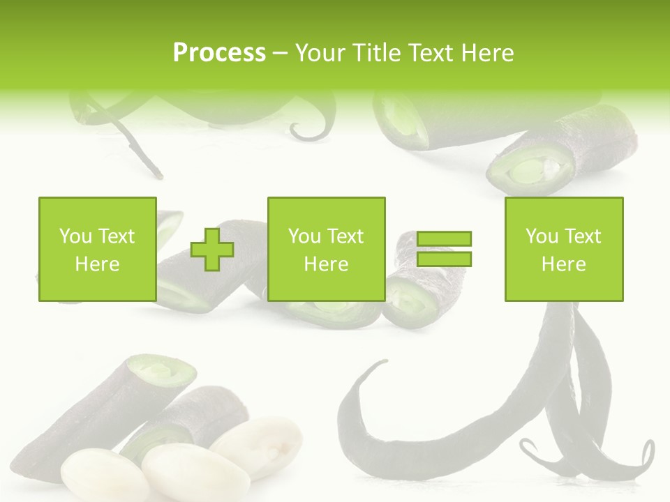 Nutritious Chopped Few PowerPoint Template
