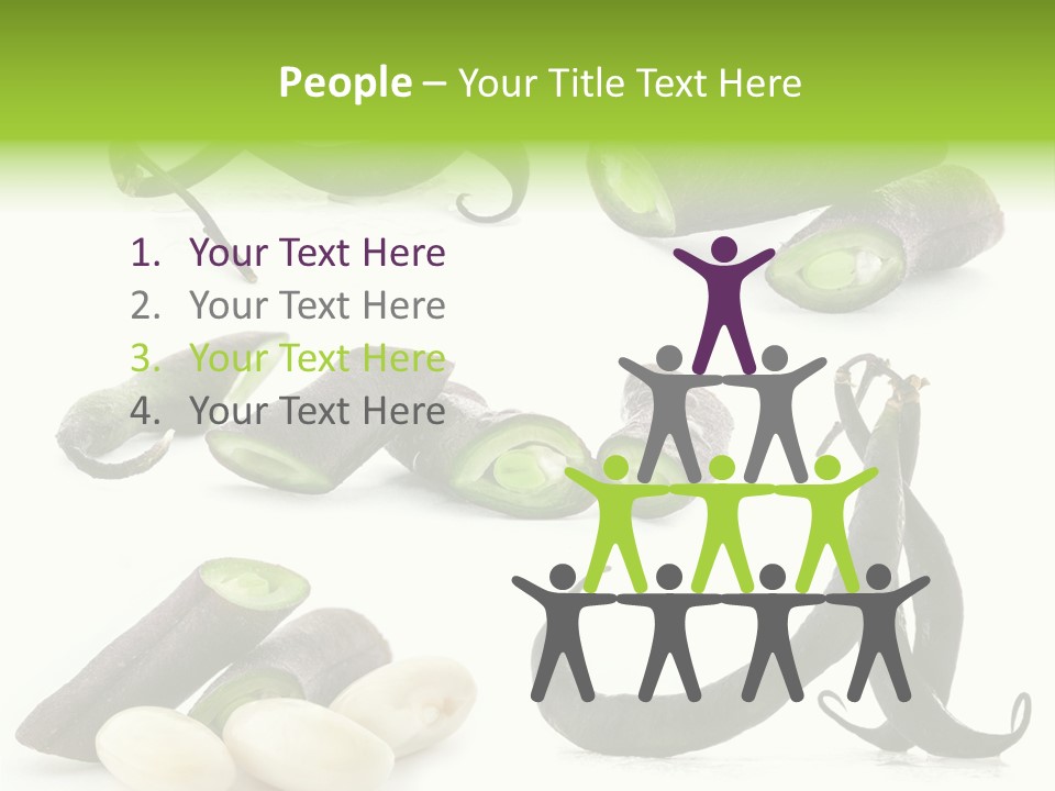 Nutritious Chopped Few PowerPoint Template