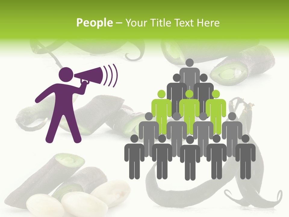 Nutritious Chopped Few PowerPoint Template