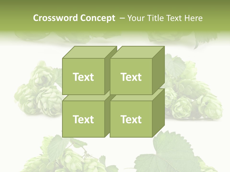 Isolated Drunk Aroma PowerPoint Template