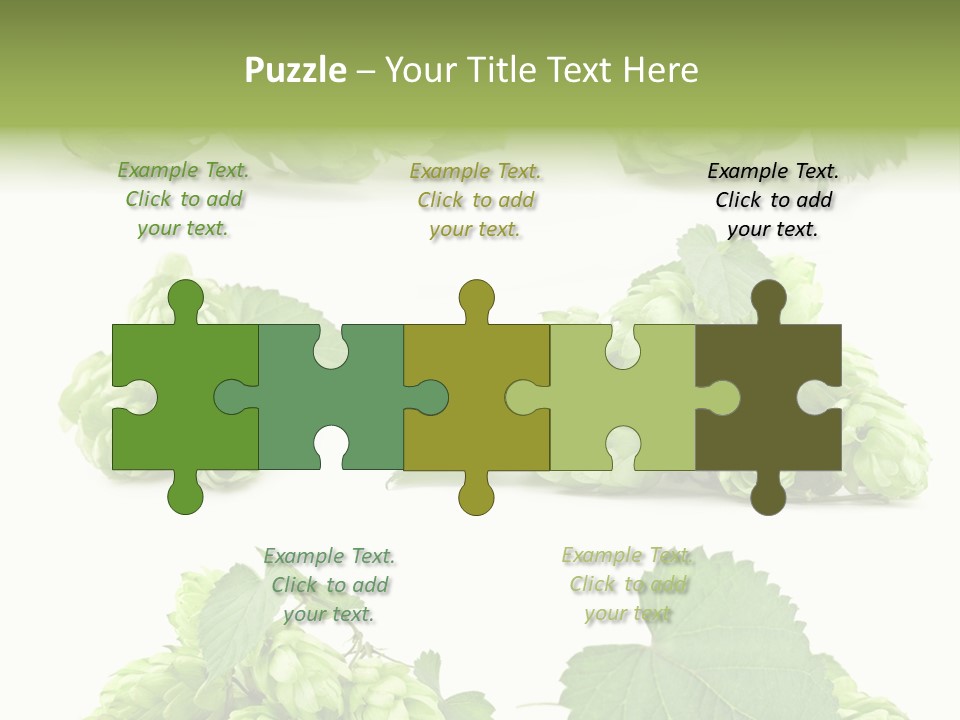 Isolated Drunk Aroma PowerPoint Template