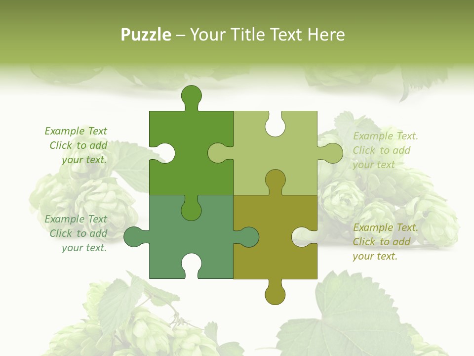 Isolated Drunk Aroma PowerPoint Template