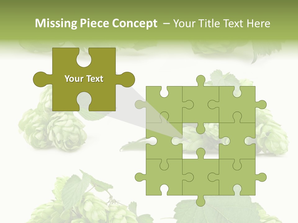 Isolated Drunk Aroma PowerPoint Template