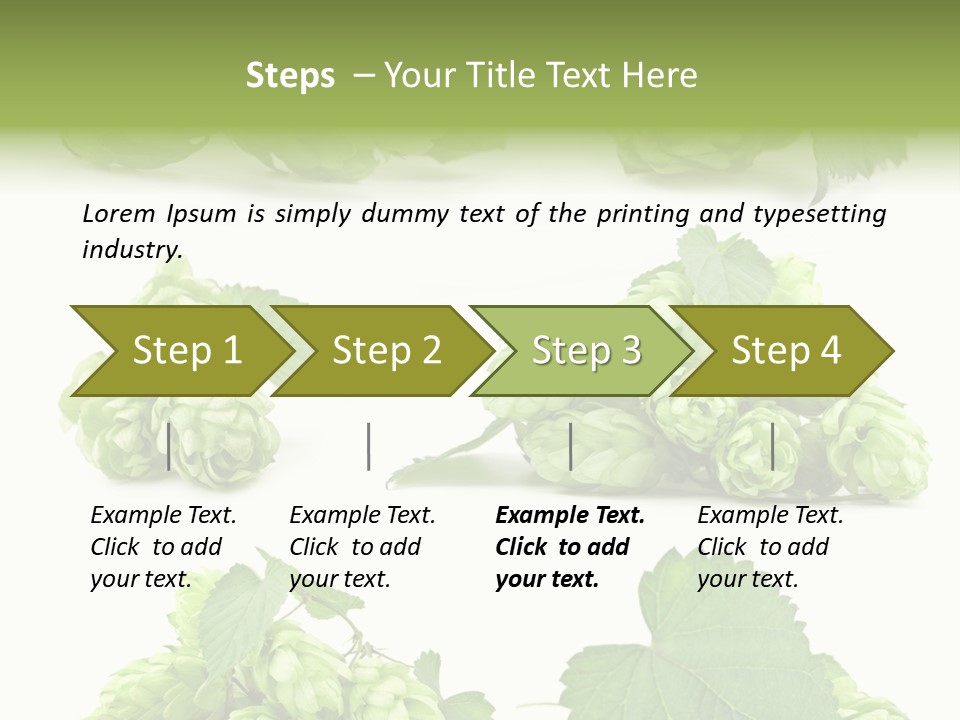 Isolated Drunk Aroma PowerPoint Template