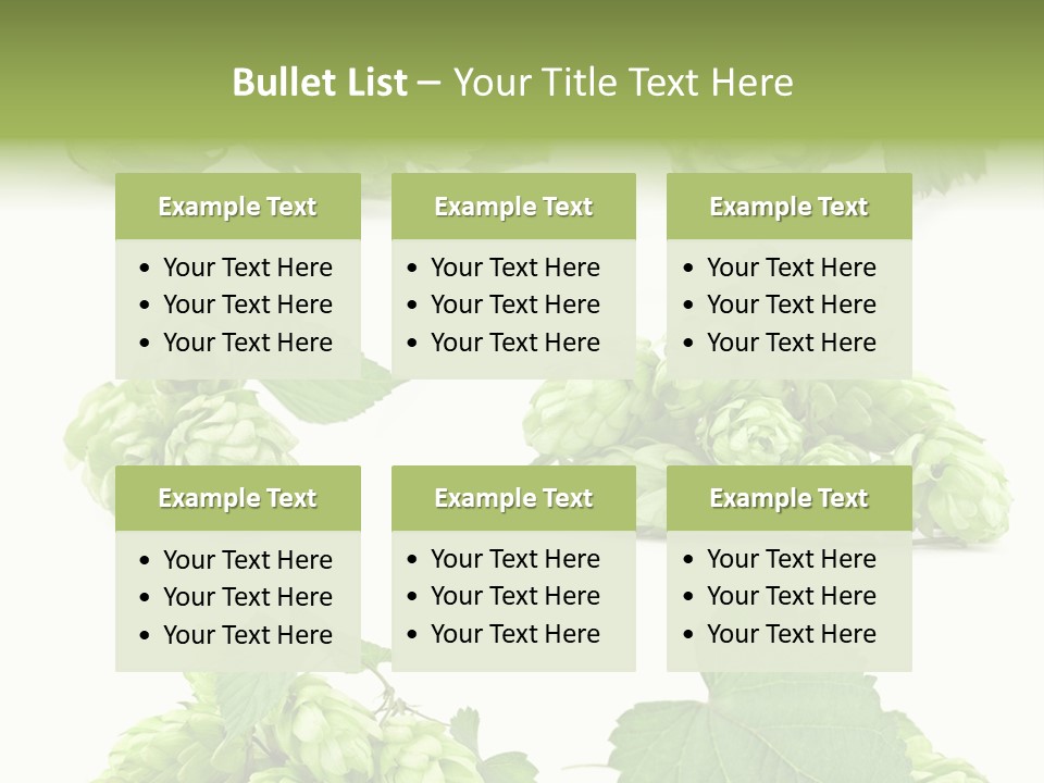 Isolated Drunk Aroma PowerPoint Template