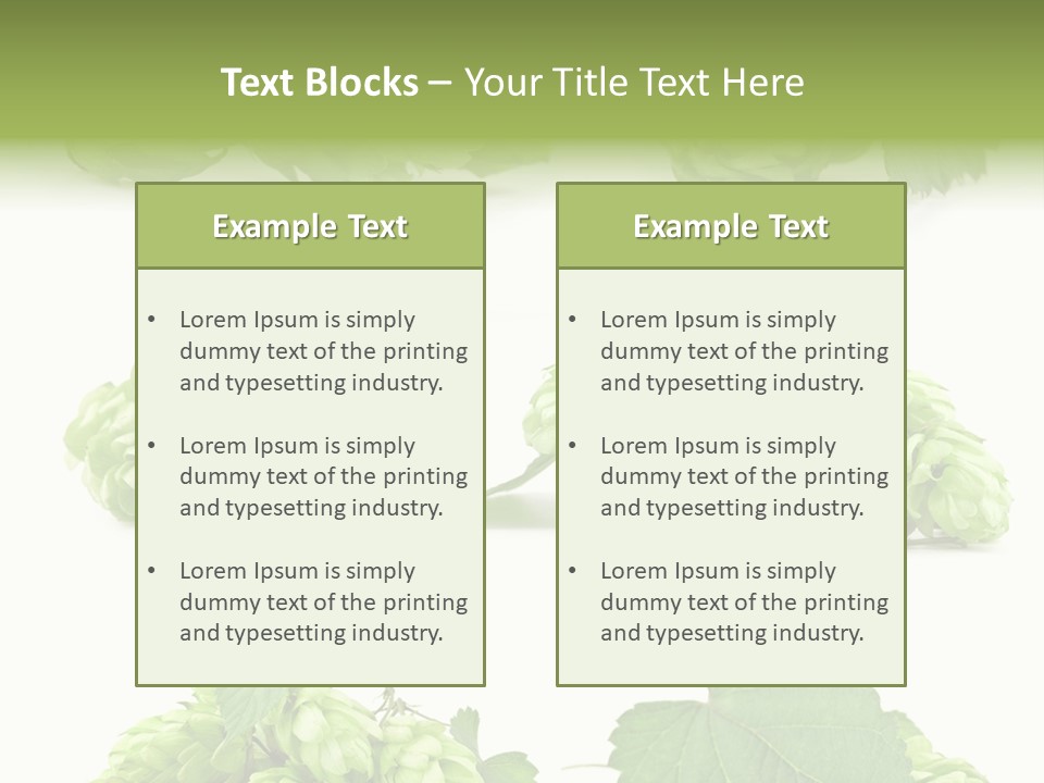 Isolated Drunk Aroma PowerPoint Template