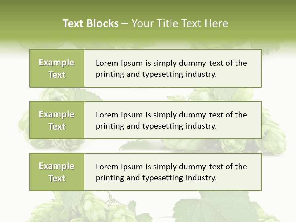 Isolated Drunk Aroma PowerPoint Template