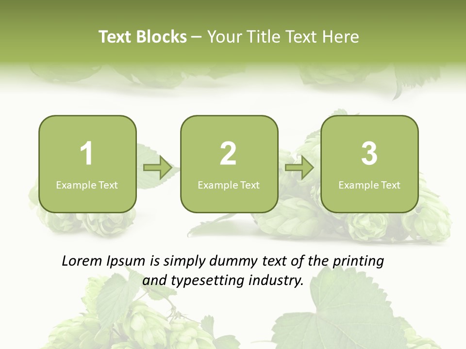 Isolated Drunk Aroma PowerPoint Template