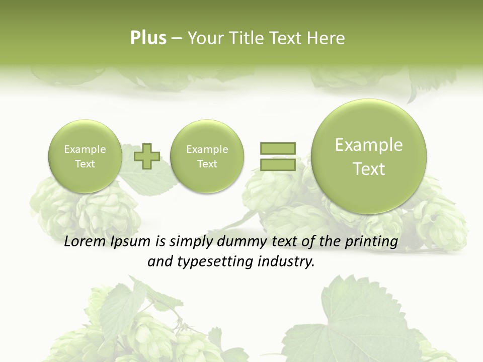Isolated Drunk Aroma PowerPoint Template