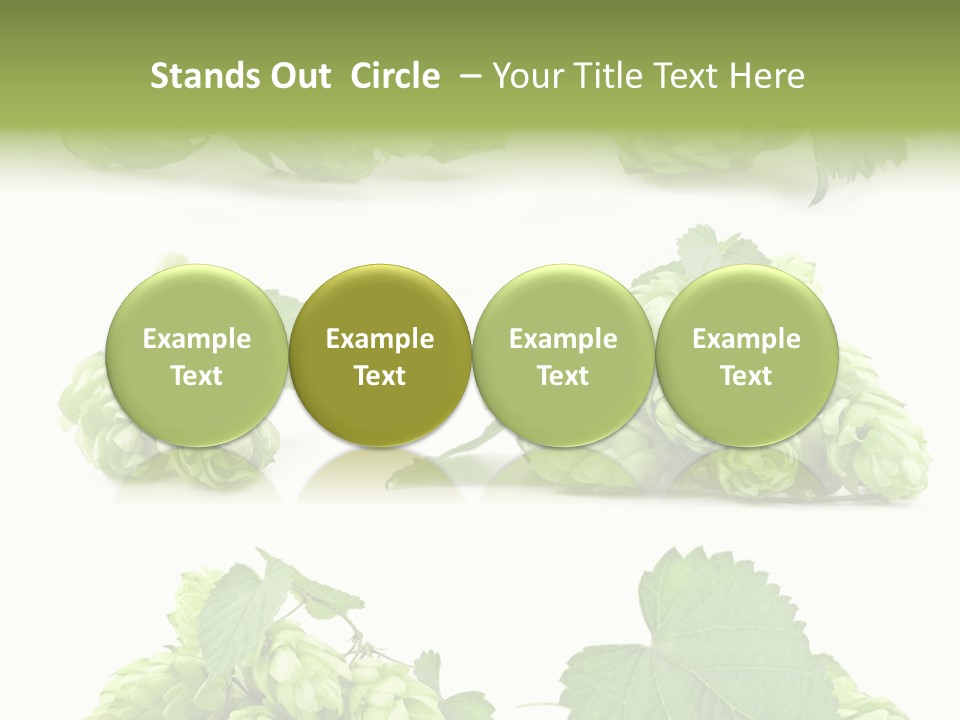 Isolated Drunk Aroma PowerPoint Template