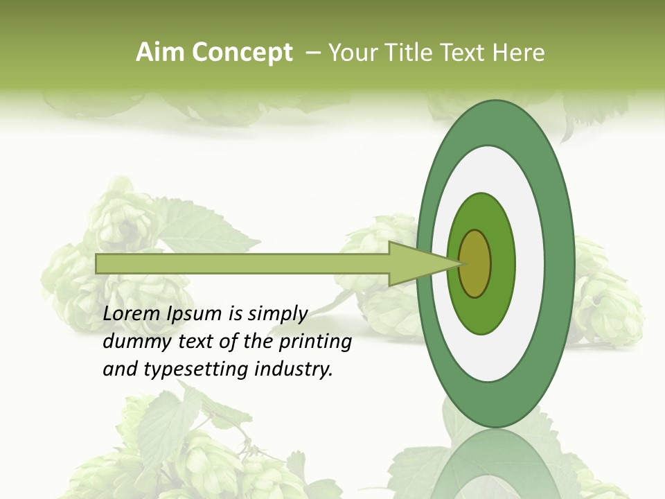 Isolated Drunk Aroma PowerPoint Template