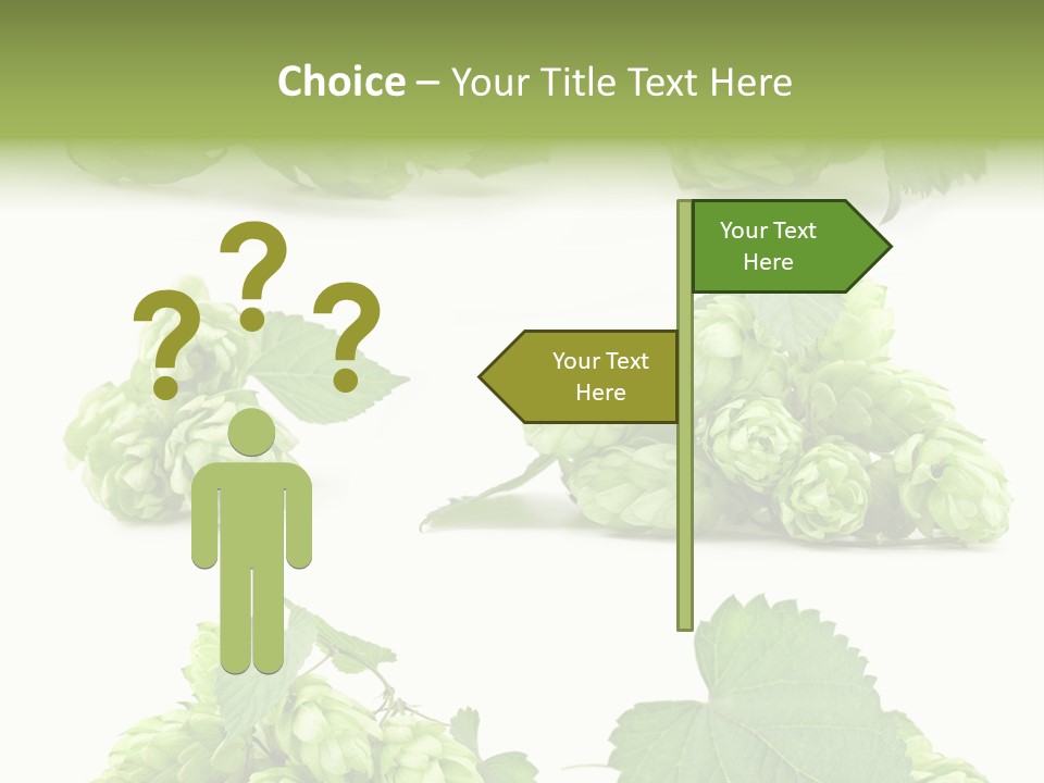 Isolated Drunk Aroma PowerPoint Template