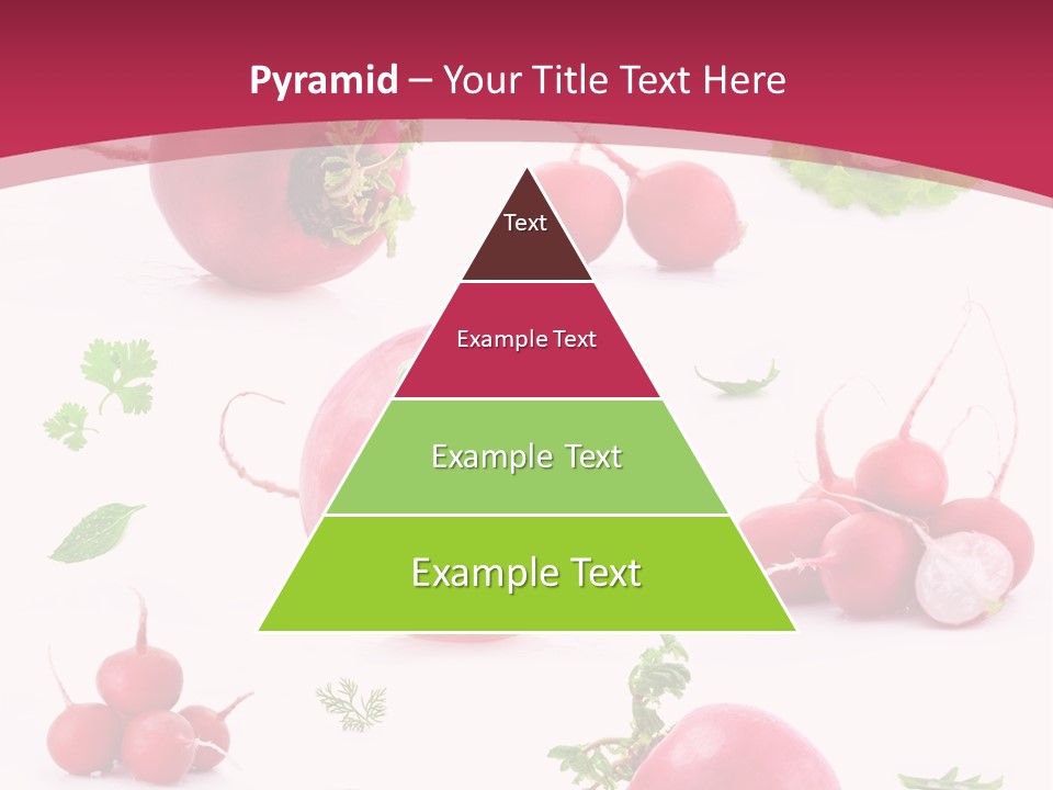 Filler Lettuce Pile PowerPoint Template