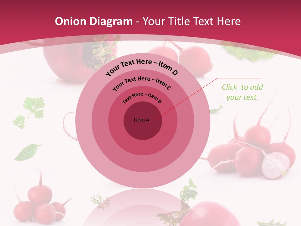 Filler Lettuce Pile PowerPoint Template