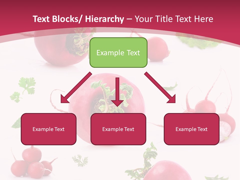 Filler Lettuce Pile PowerPoint Template