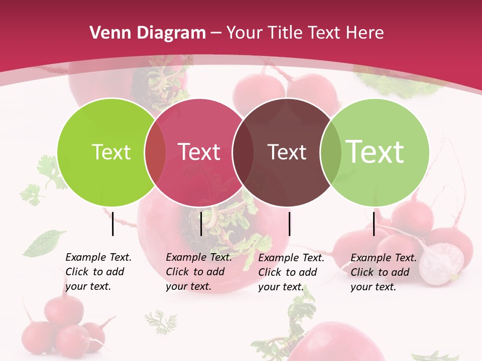 Filler Lettuce Pile PowerPoint Template