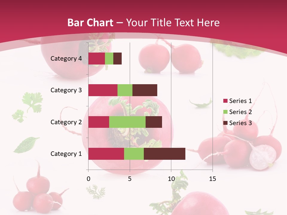 Filler Lettuce Pile PowerPoint Template