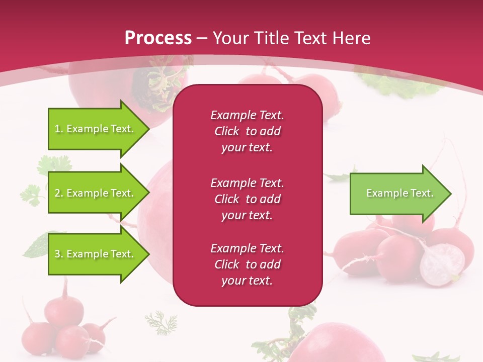Filler Lettuce Pile PowerPoint Template