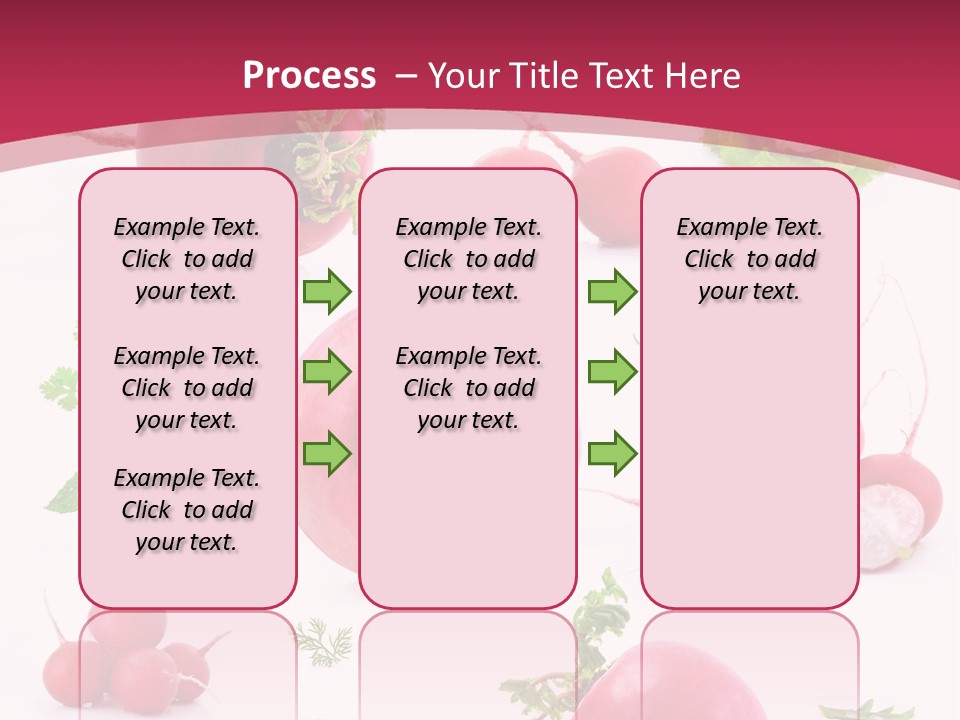 Filler Lettuce Pile PowerPoint Template