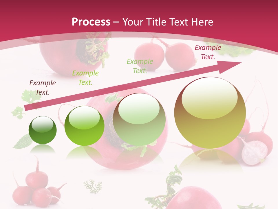 Filler Lettuce Pile PowerPoint Template