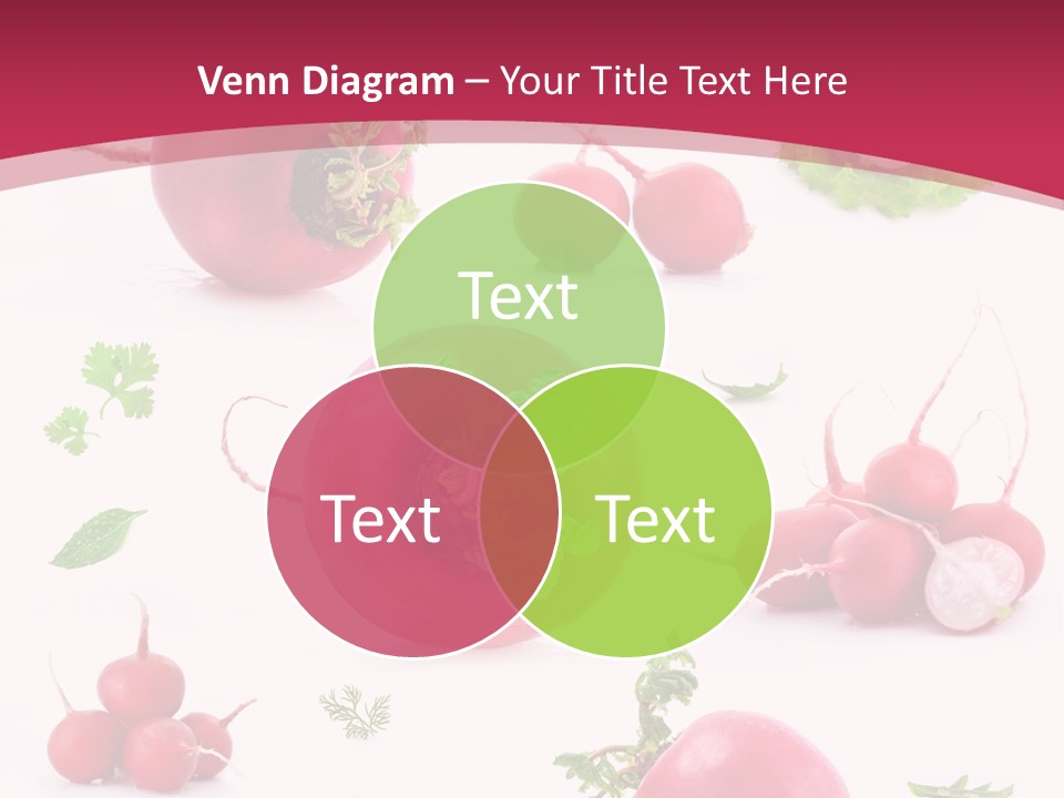 Filler Lettuce Pile PowerPoint Template