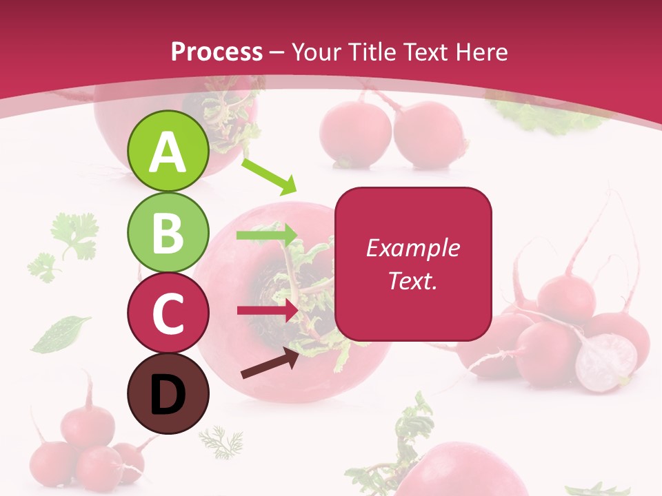 Filler Lettuce Pile PowerPoint Template