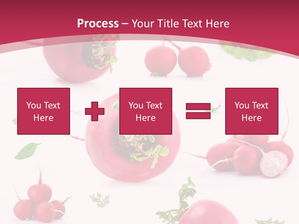 Filler Lettuce Pile PowerPoint Template