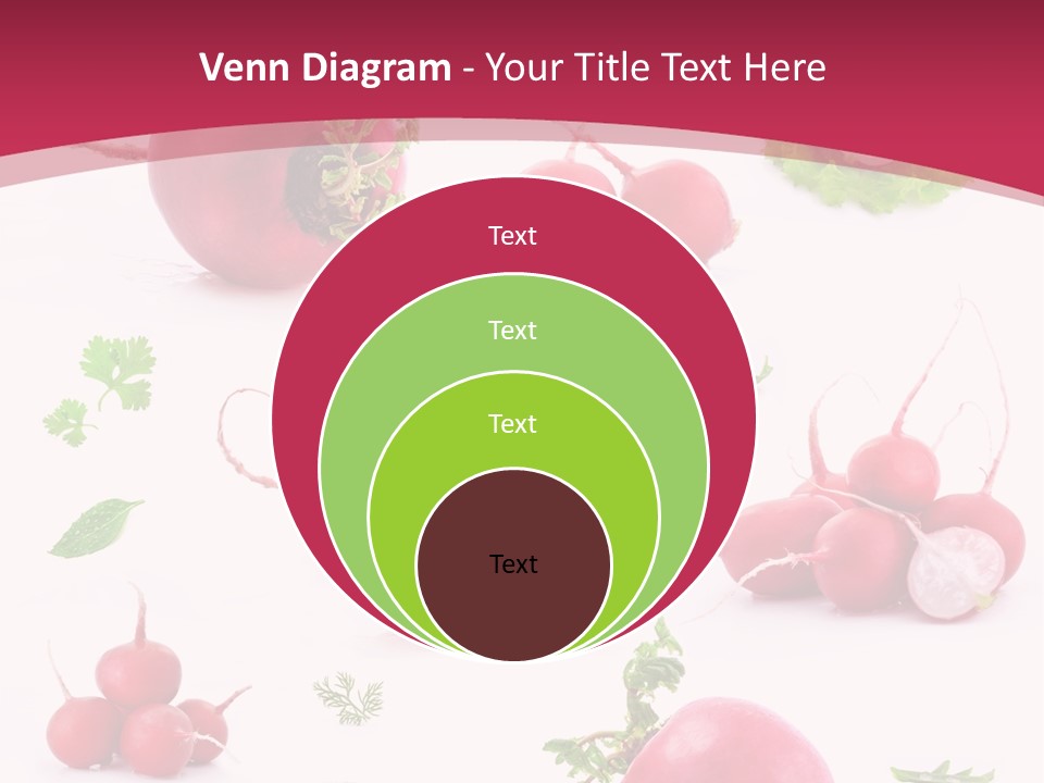 Filler Lettuce Pile PowerPoint Template
