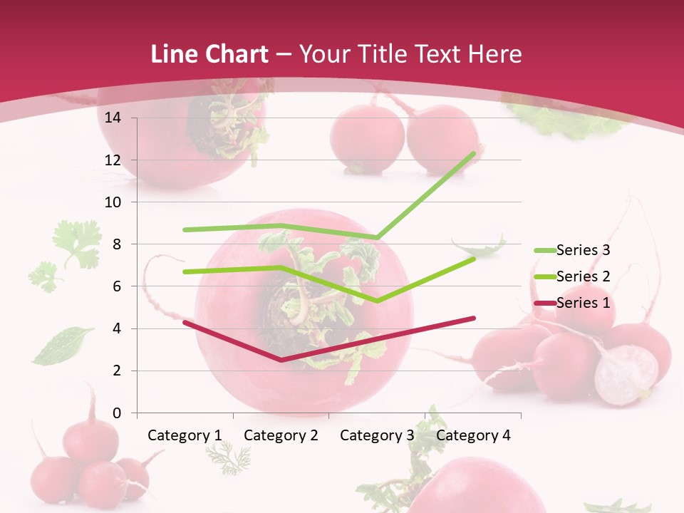Filler Lettuce Pile PowerPoint Template
