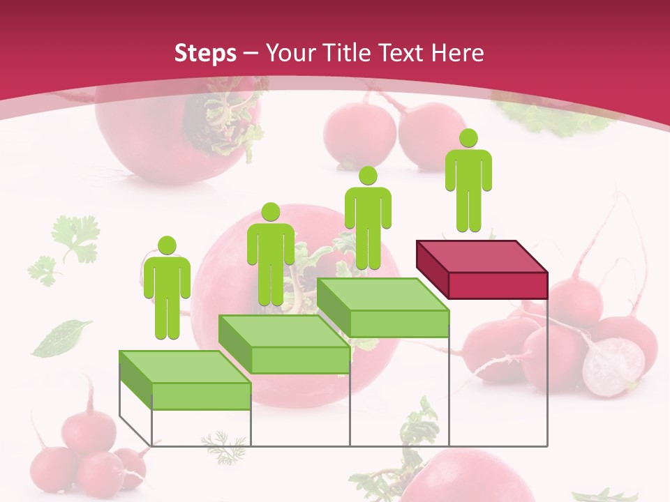 Filler Lettuce Pile PowerPoint Template