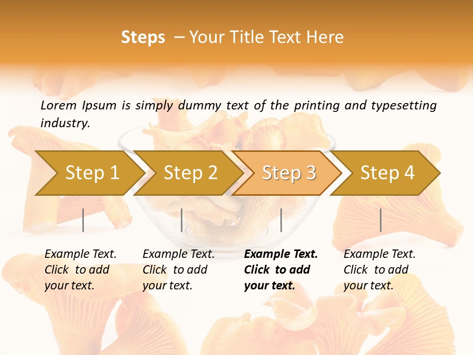 Summer Seasonal Closeup PowerPoint Template