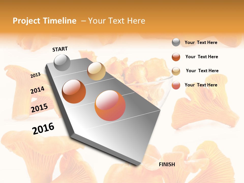 Summer Seasonal Closeup PowerPoint Template