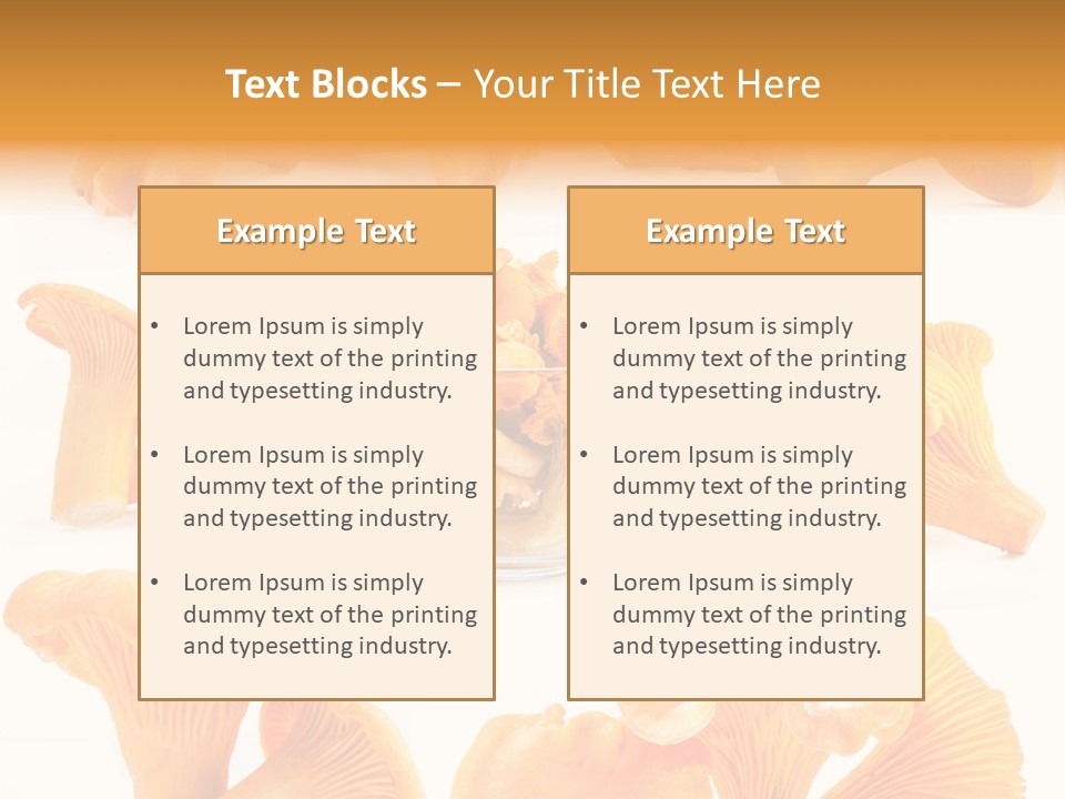 Summer Seasonal Closeup PowerPoint Template