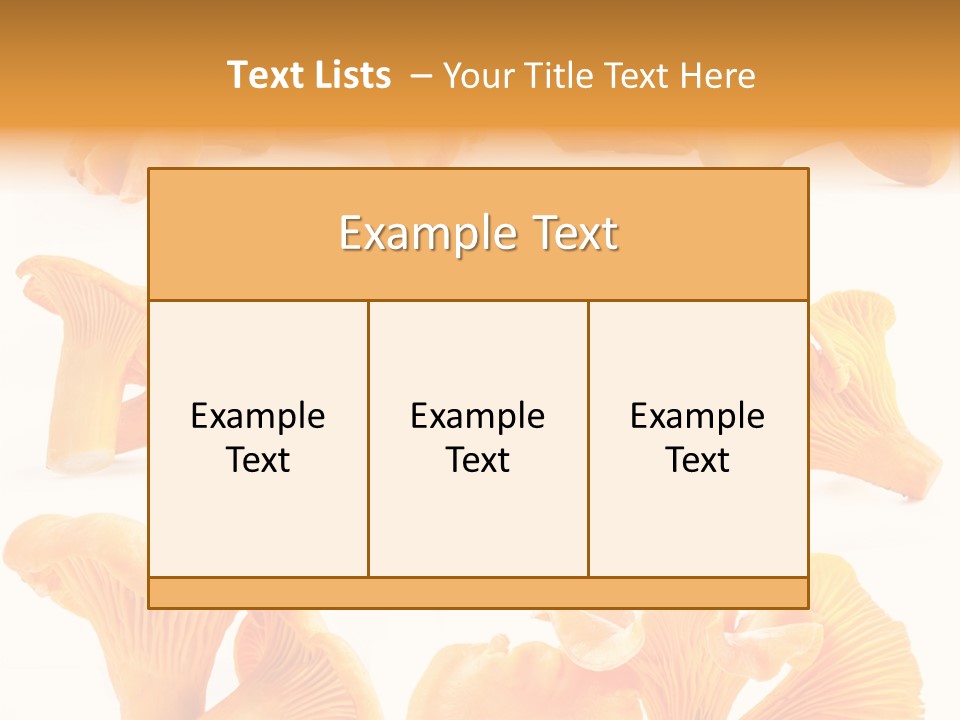 Summer Seasonal Closeup PowerPoint Template
