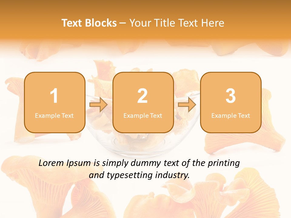 Summer Seasonal Closeup PowerPoint Template