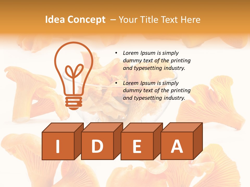 Summer Seasonal Closeup PowerPoint Template