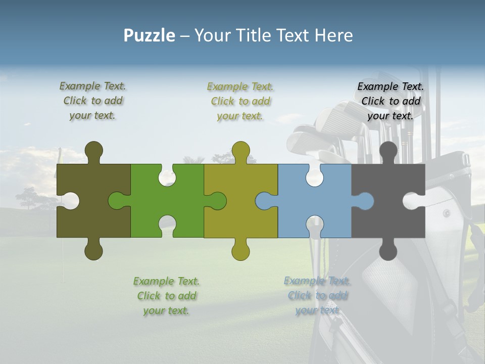 Fungus Cantharellus Nobody PowerPoint Template