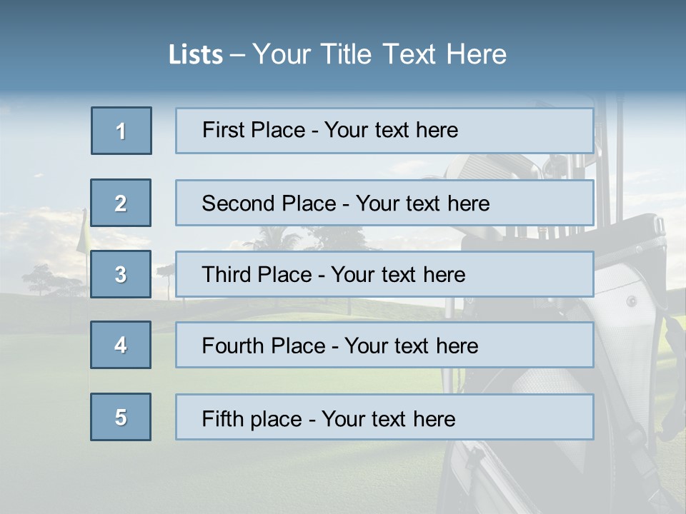 Fungus Cantharellus Nobody PowerPoint Template