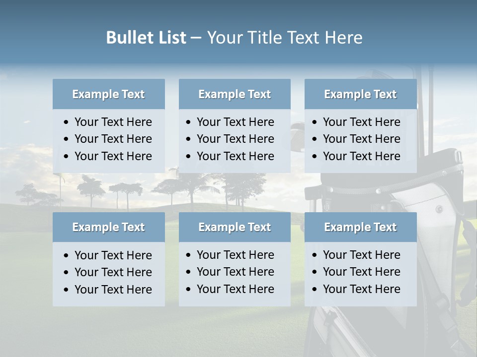 Fungus Cantharellus Nobody PowerPoint Template